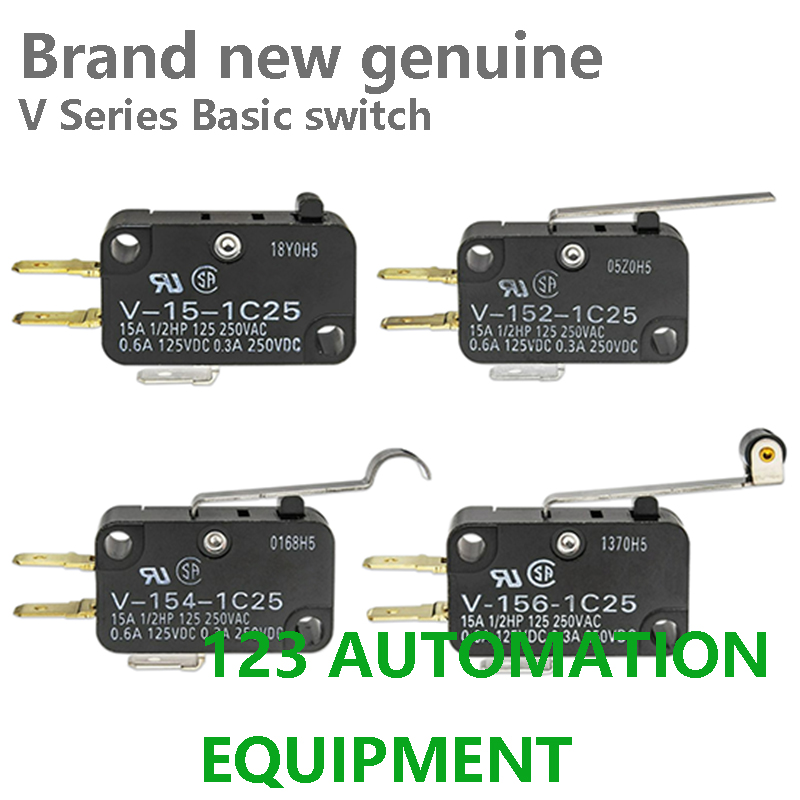 Limit Switch - 20 SZTUK Autentycznych Nowych Mikroprzełączników Omron