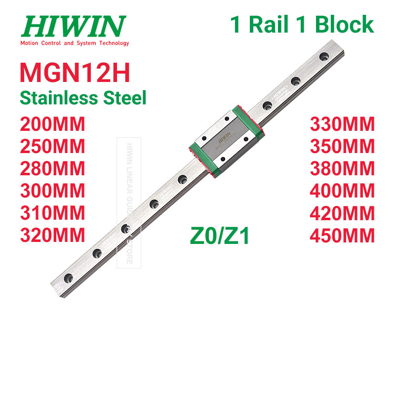 Lm8Uu Bearing - HIWIN MGN12H Z1 Z0 HIWIN MGN12H