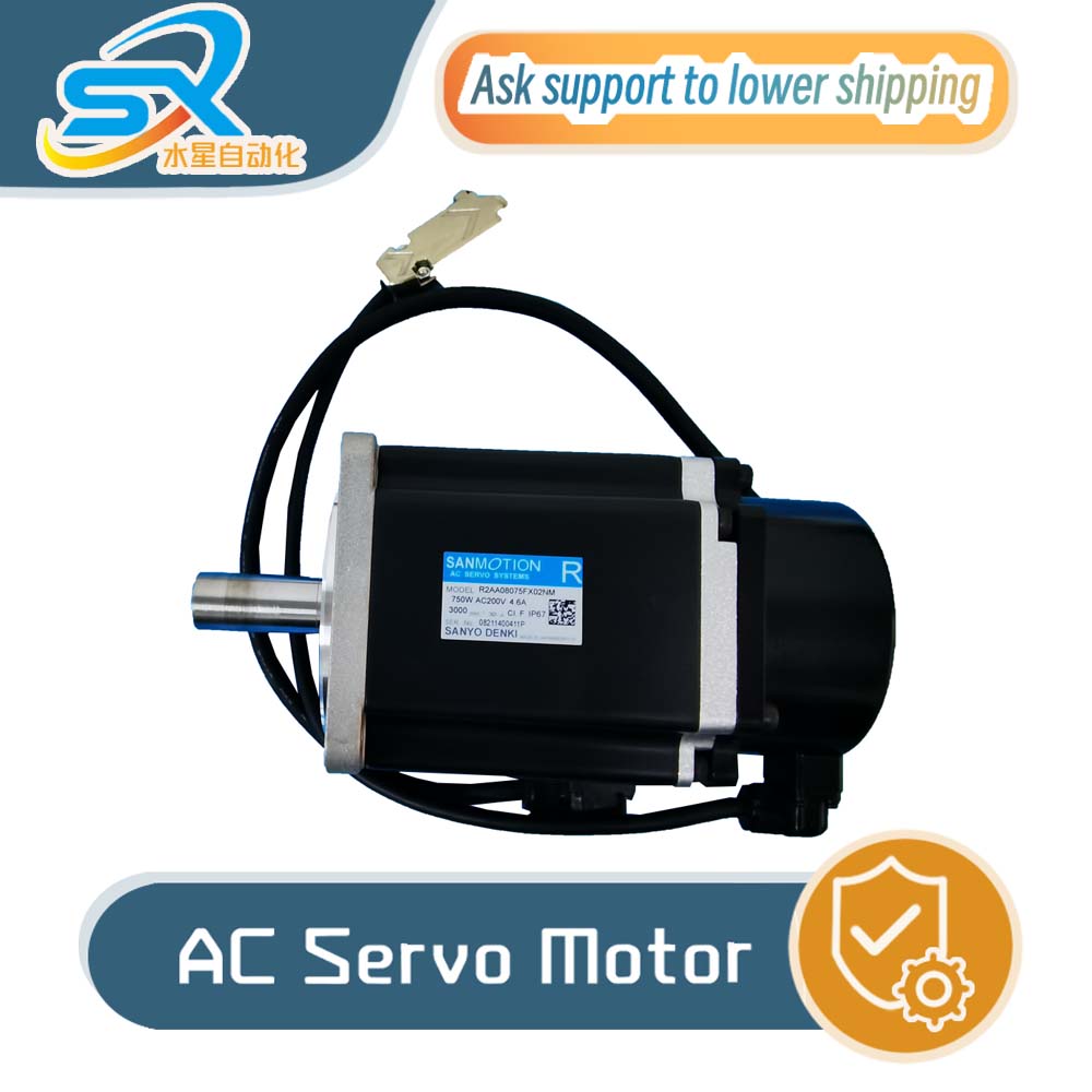 Servo Motor - Wysokiej jakości serwomotor Sanyo R2AA08075FX02NM 750W