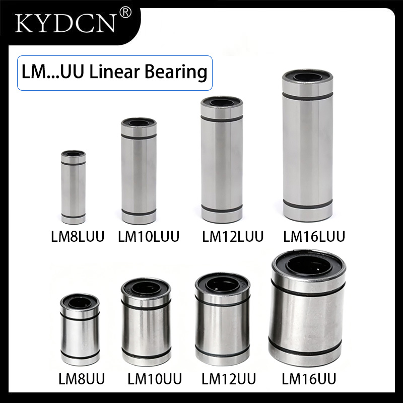 Lm8Uu Bearing - Łożyska liniowe kulkowe 3-16mm LM3UU LM6UU