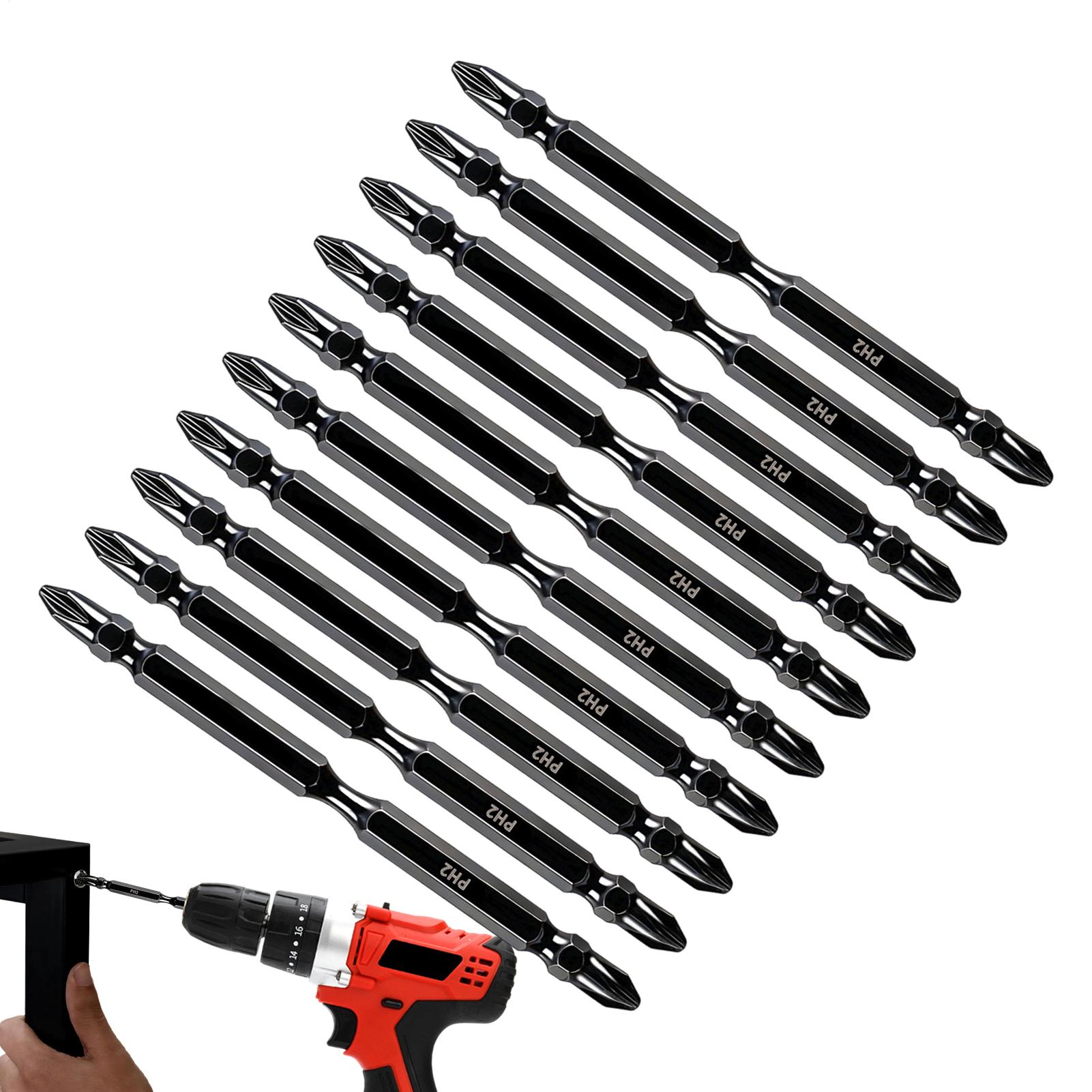 Drill Bit Set - Magnetyczne końcówki do wiertarki, dwustronne frezowane