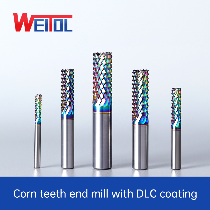 End Mill Set - WeiTol frez palcowy z płaskim dnem