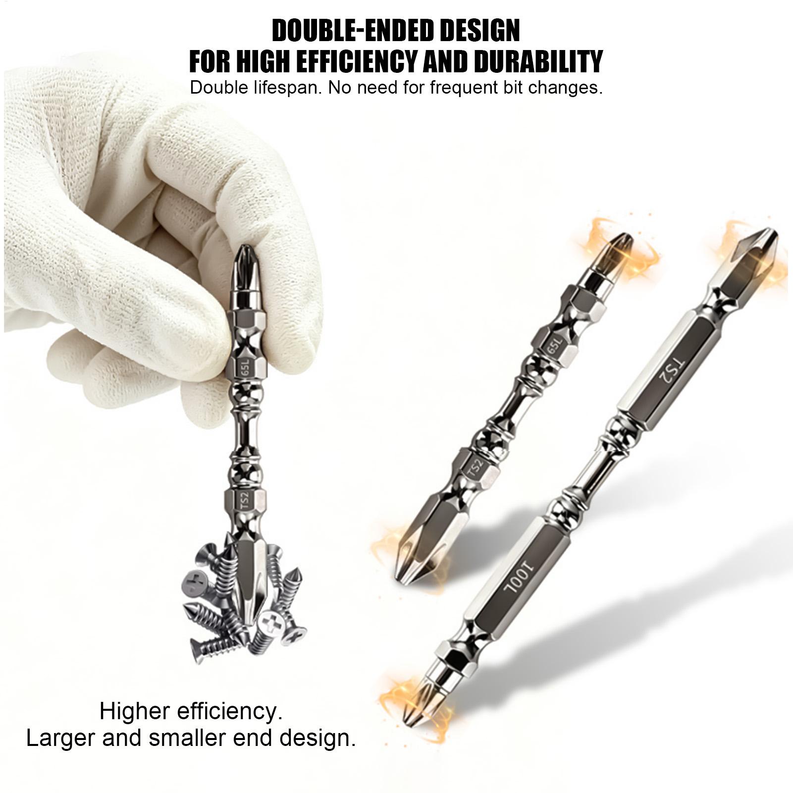 Drill Bit Set - Zestaw bitów do wkrętaka magnetyczny, wytrzymały,