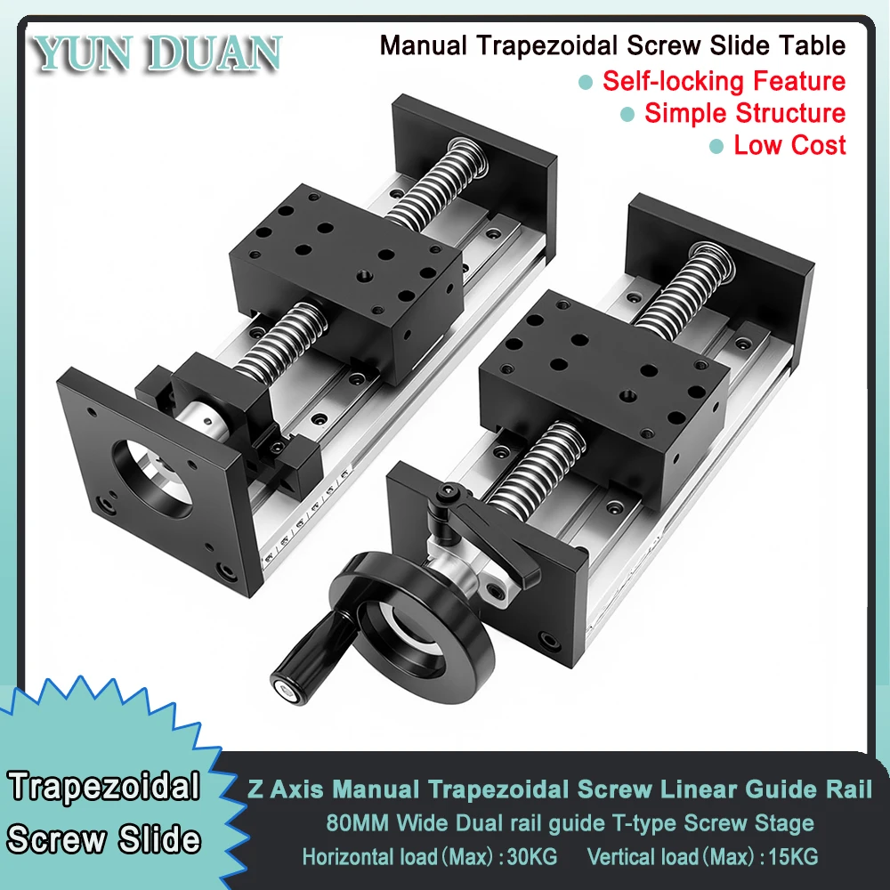 Linear Rail - Oś Z, śruba trapezowa o szerokości