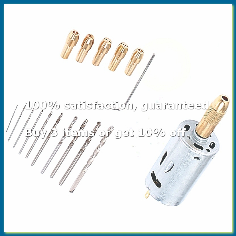 Drill Bit Set - Mini Elektryczna Wiertarka Ręczna Zestaw Wierteł