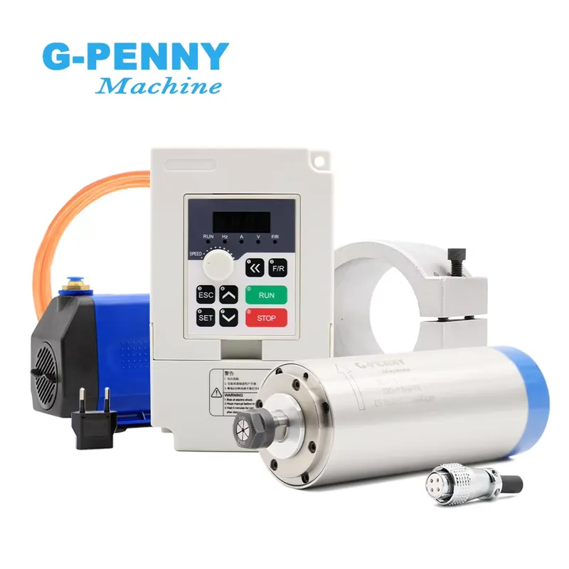 Water Cooled Spindle - Wrzeciono chłodzone wodą Gpenny 1.5kW ER16