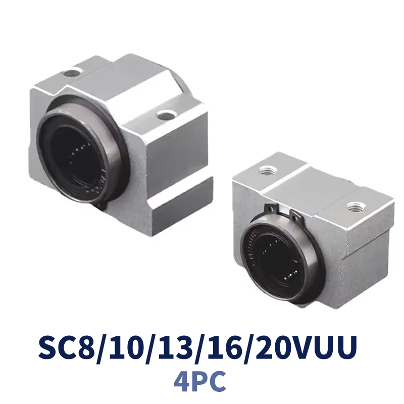 Linear Rod 8Mm - 4szt SC8VUU SC10VUU SC12VUU SC16VUU SC20VUU