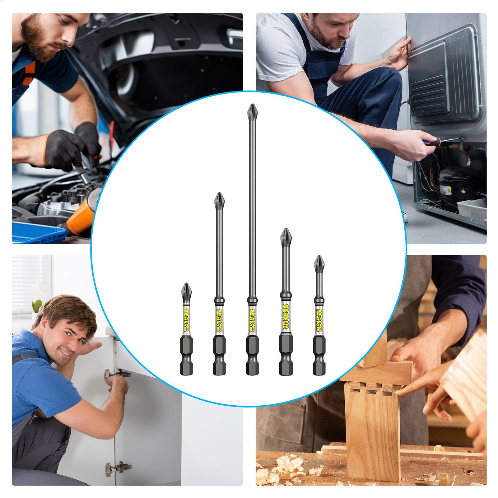 Zestaw bitów do wkrętarki 5-cz – Drill Bit Set recenzja i cena