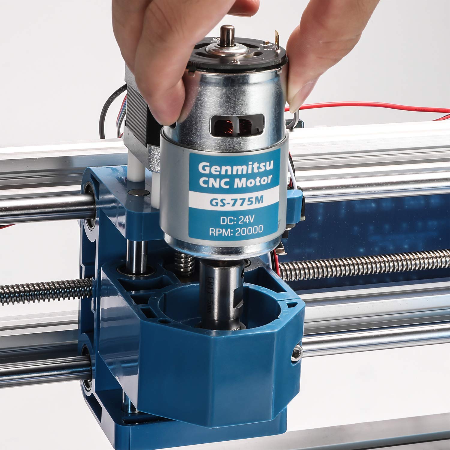 Genmitsu GS-775M 20000RPM 775  – 3018 Cnc recenzja i cena
