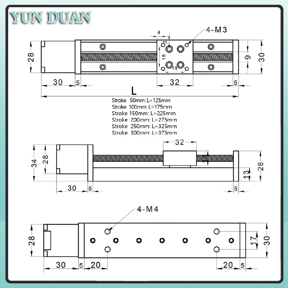 Szyna liniowa typu T z mechani – Linear Rail recenzja i cena