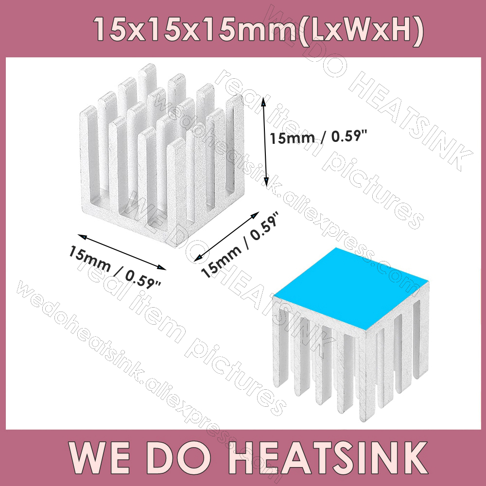 Aluminiowy radiator 15x15x15mm – Aluminium Extrusion recenzja i cena