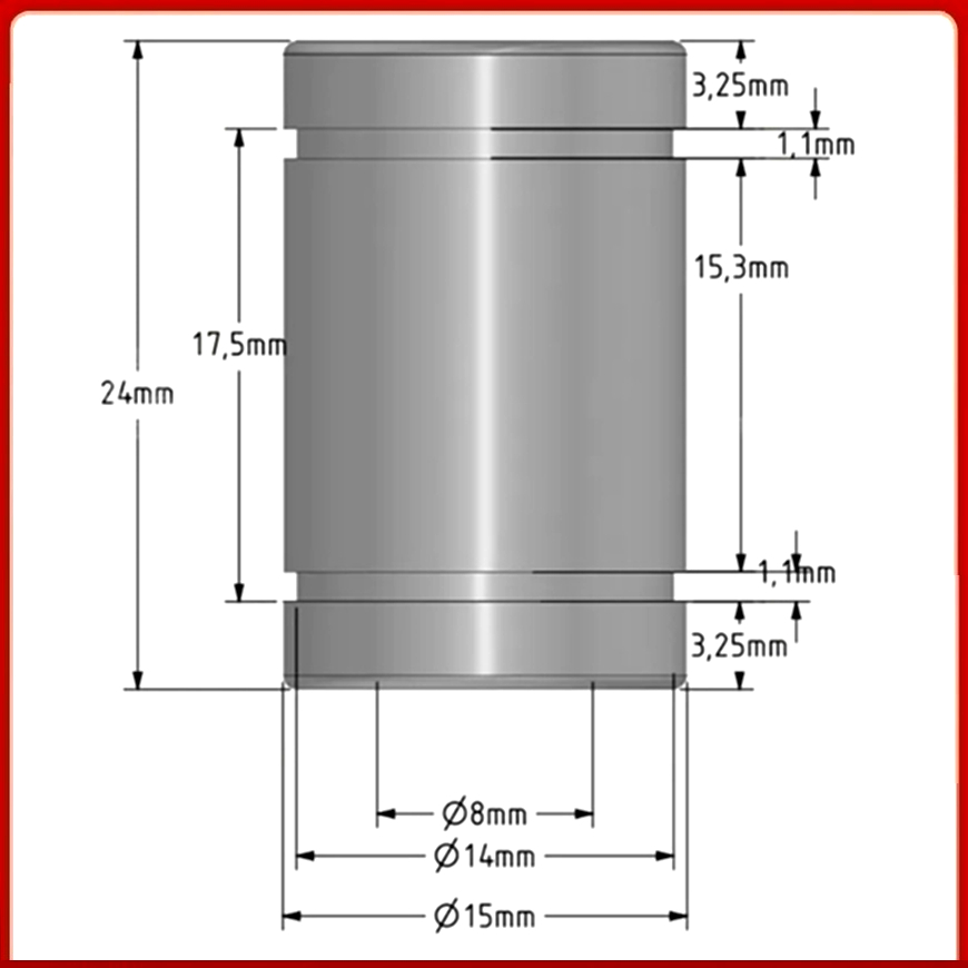 Łożysko liniowe zamiennik do d – Lm8Uu Bearing recenzja i cena