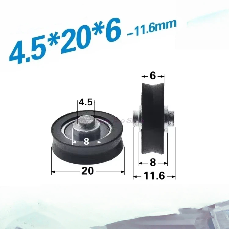 5 szt. POM Polioksymetylenowe  – V Slot Wheel recenzja i cena