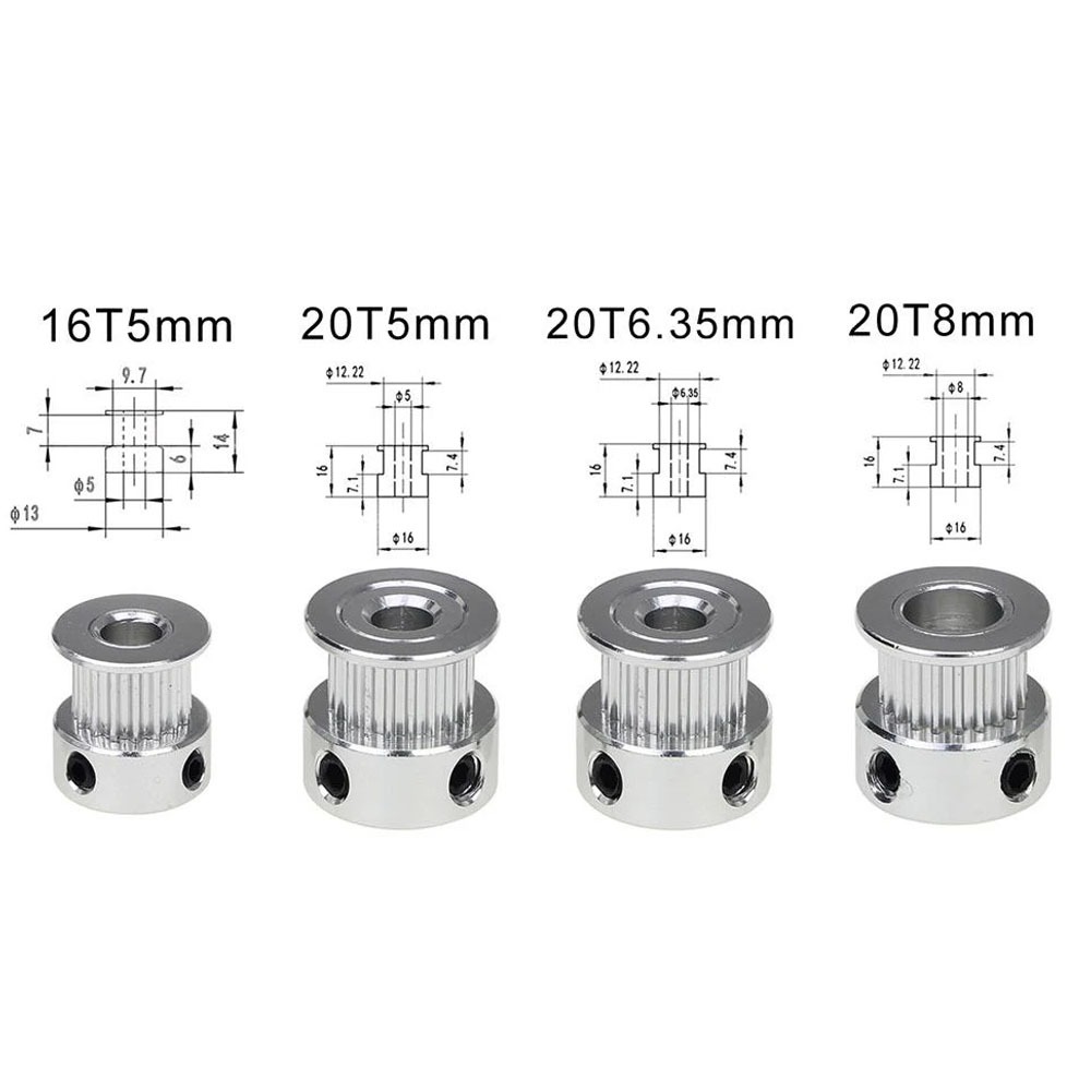 Aluminiowe koło pasowe GT2 do  – Gt2 Pulley recenzja i cena