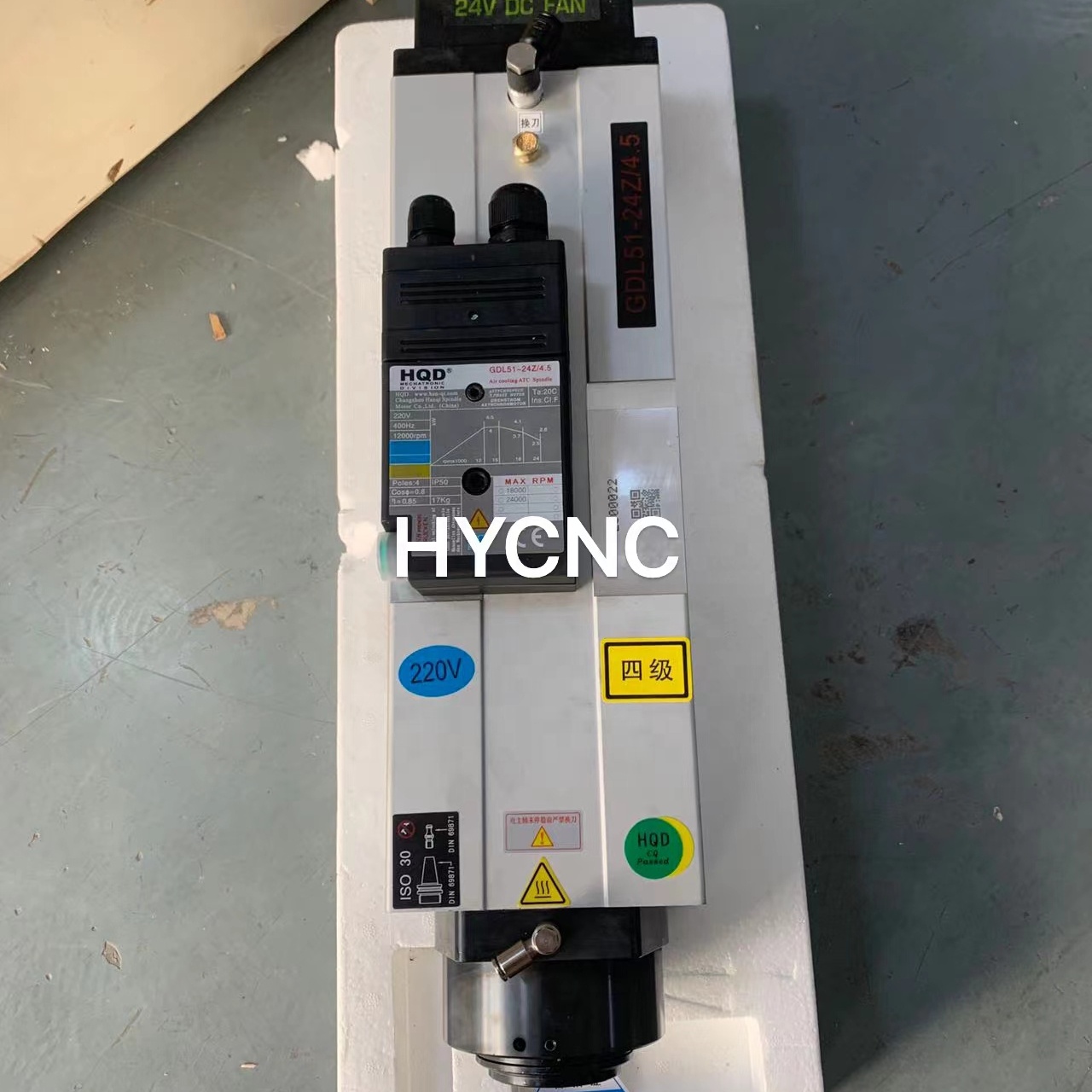 Wrzeciono ATC 4,5 kW ISO30 Sil – Cnc Router recenzja i cena