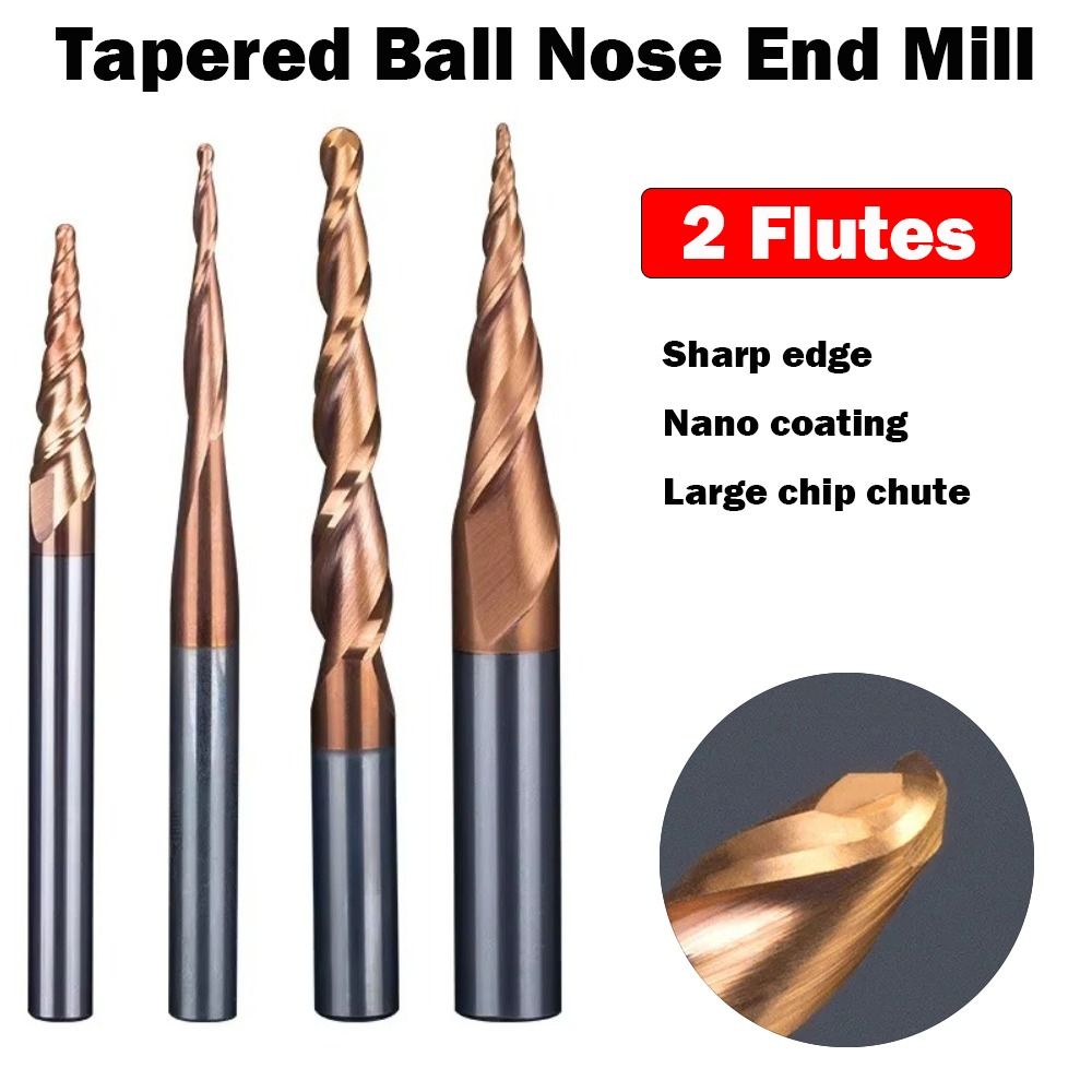 HRC55 Frezy walcowo-czołowe z  – End Mill Set recenzja i cena