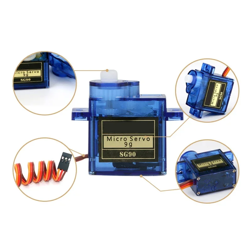 2/4/8/20Pcs SG90 9G Micro Serv – Servo 9G recenzja i cena