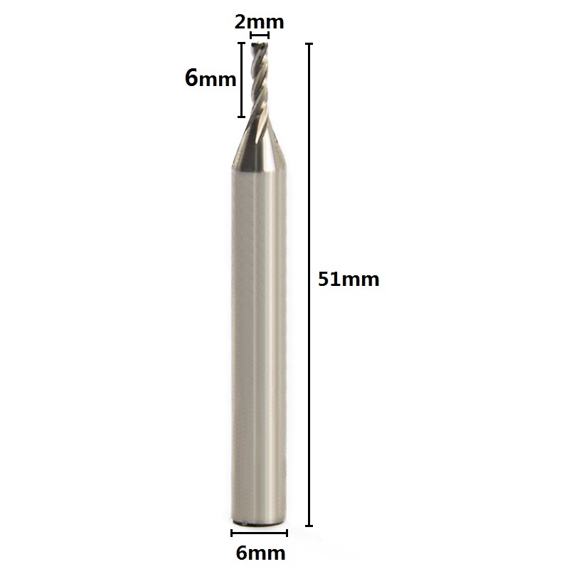 1szt Średnica Frez 2mm Frez 4- – End Mill Set recenzja i cena