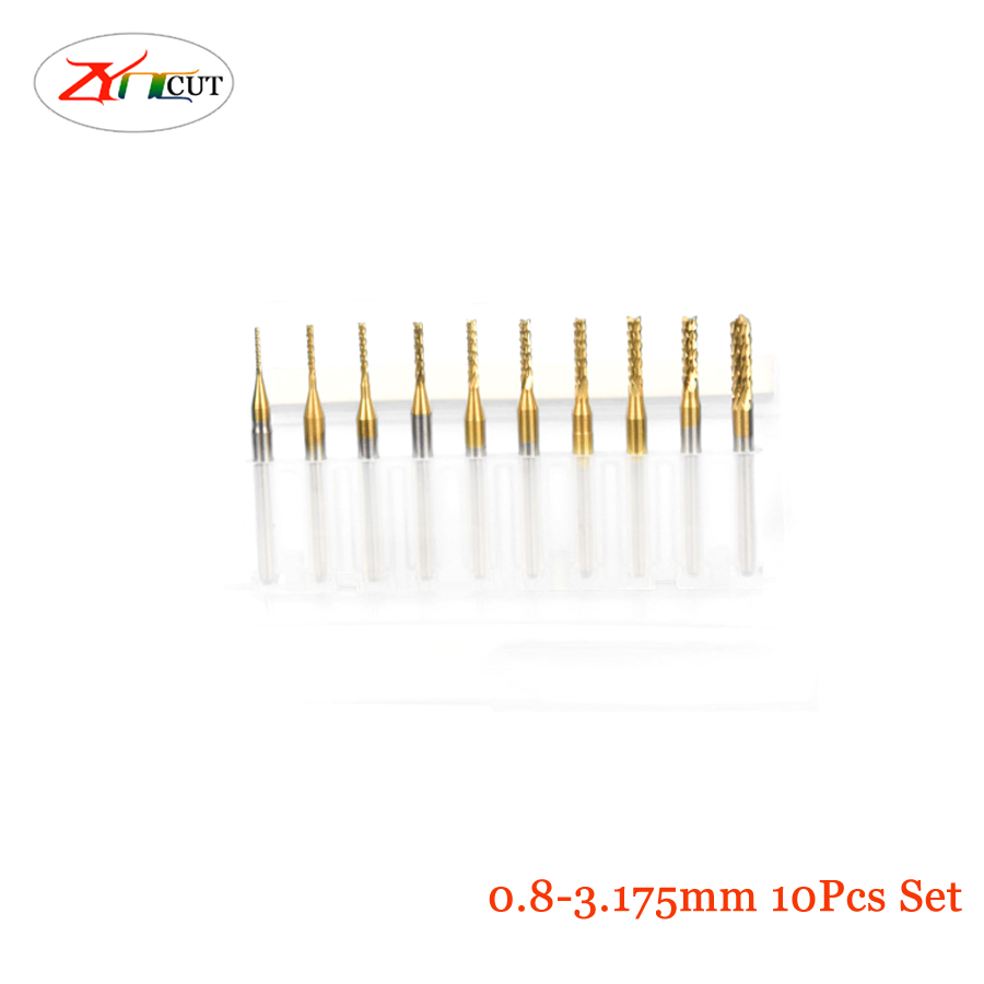Frez do PCB 0.6-1.5mm, powleka – End Mill Set recenzja i cena