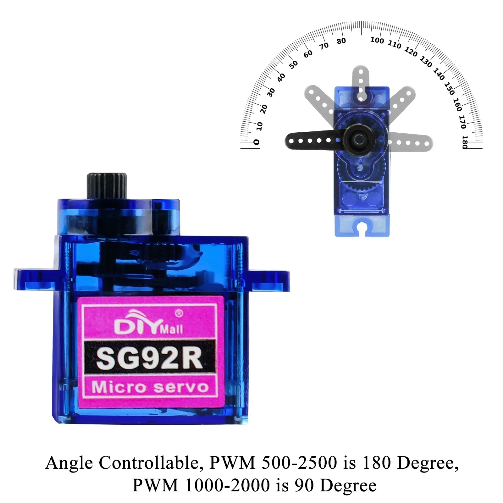 1/2/4/10 sztuk SG92R 9g Mikros – Servo 9G recenzja i cena