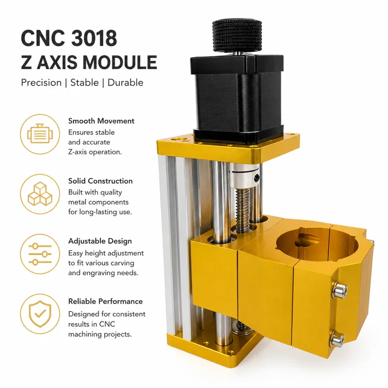 Moduł osi Z do maszyny CNC 301 – 3018 Aluminium Cnc recenzja i cena