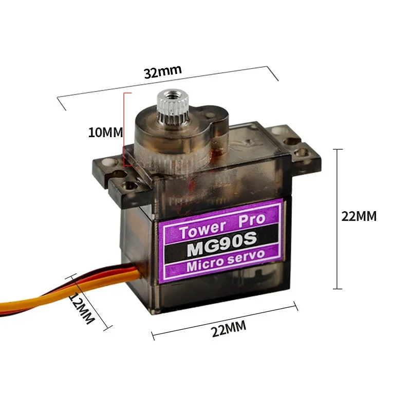 SG90/MG90S 9G mikro serwo cyfr – Servo 9G recenzja i cena