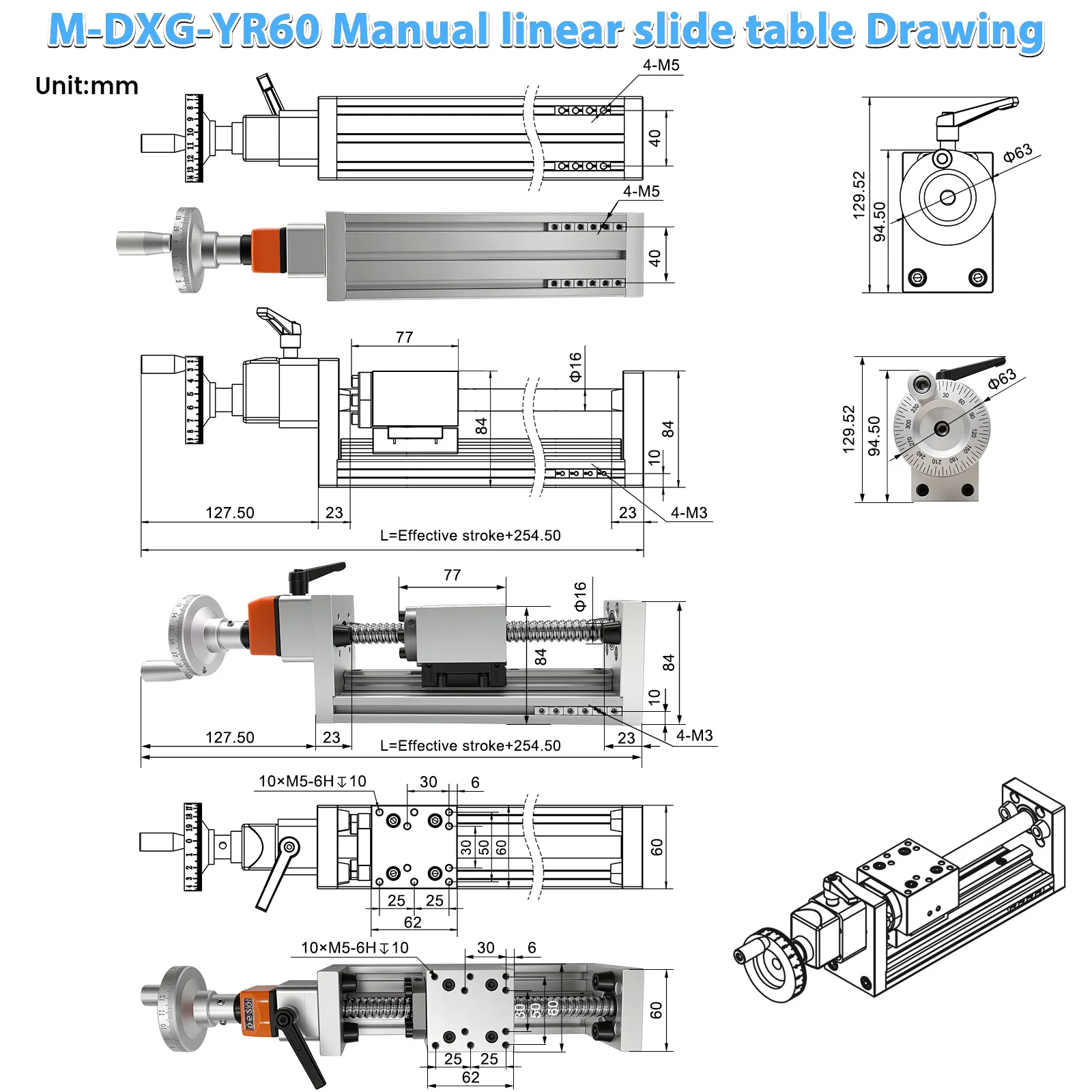 Ręczny stół przesuwny z liniow – Linear Rail recenzja i cena