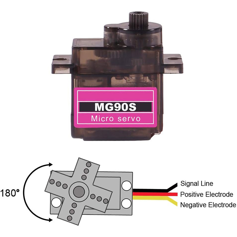 Serwo MG90S 5/10/20/40 szt. Ca – Servo 9G recenzja i cena
