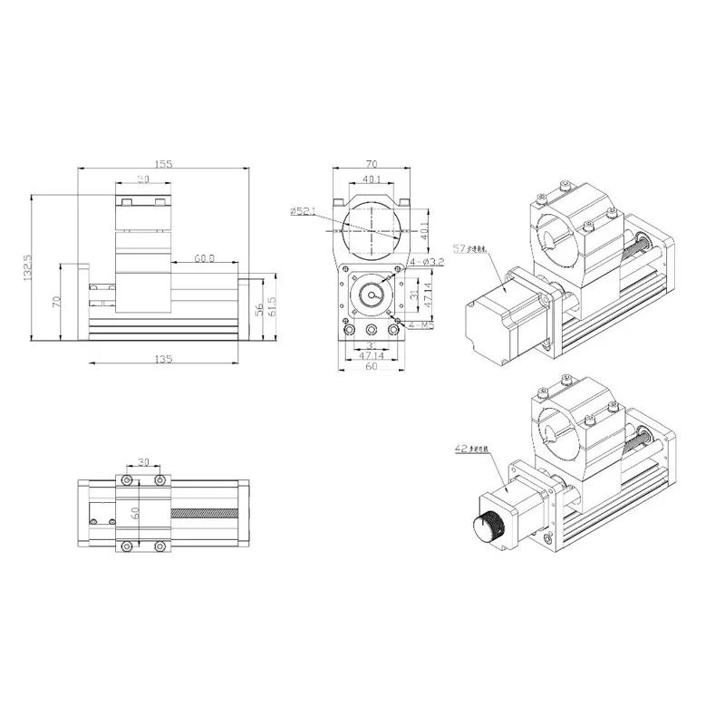 Moduł osi Z CNC 3018 z silniki – 3018 Aluminium Cnc recenzja i cena