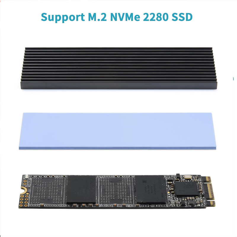 Aluminiowe radiatory SSD PCIe  – Aluminium Extrusion recenzja i cena