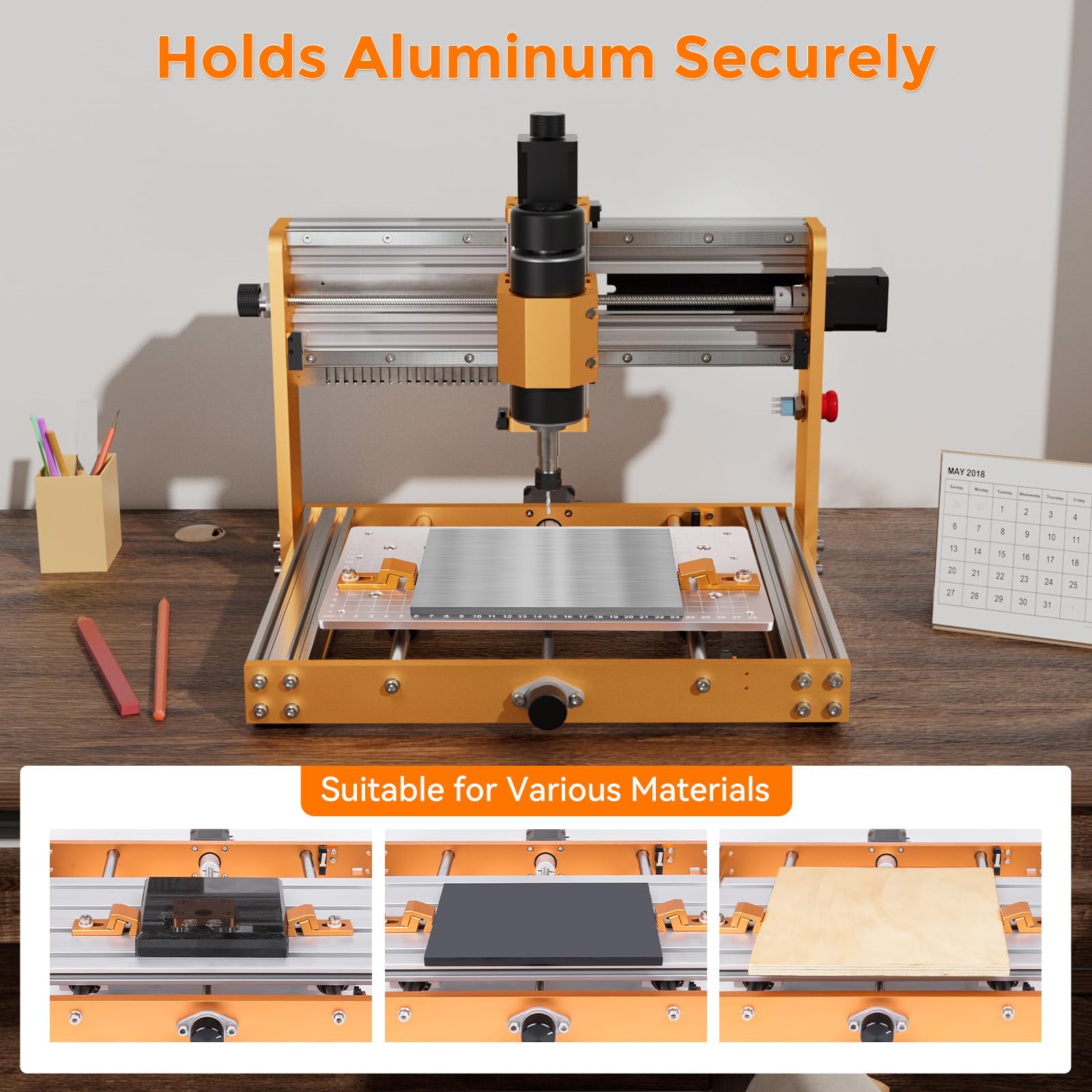 Stoliki CNC z boczną szyną T i – 3018 Aluminium Cnc recenzja i cena