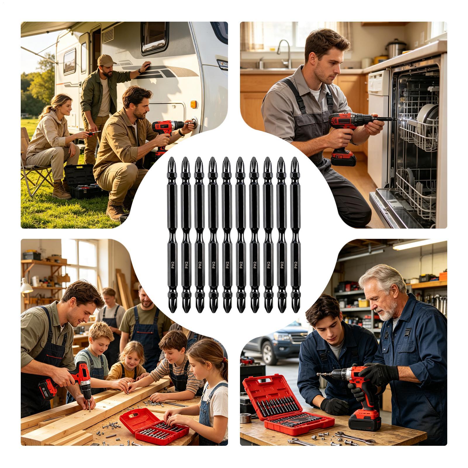 Zestaw bitów magnetycznych dwu – Drill Bit Set recenzja i cena